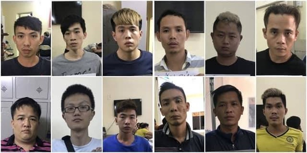 12人組成的詐騙團夥。(圖源:黃新)