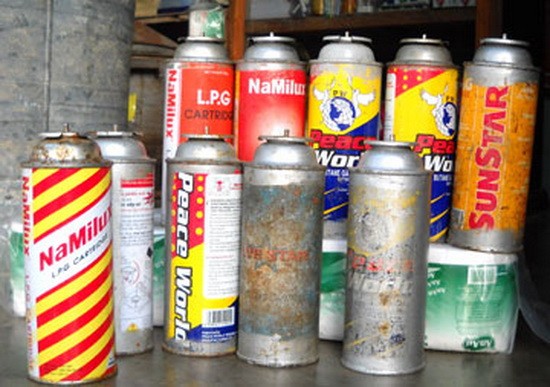 使用重複灌注小型瓦斯罐食肆將受罰。（示意圖源：互聯網）