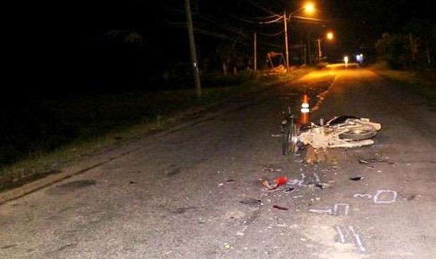 車禍現場。（圖源：公安機關提供）