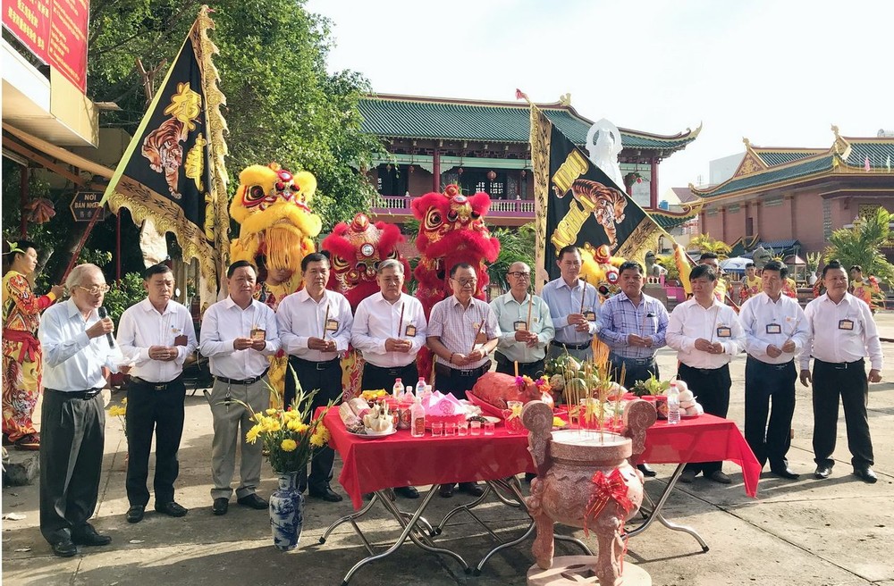 動工拜祭儀式一瞥。