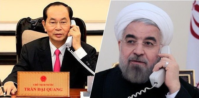 國家主席陳大光向伊朗總統哈桑‧哈尼博士拍去賀電。(示意圖源:互聯網)