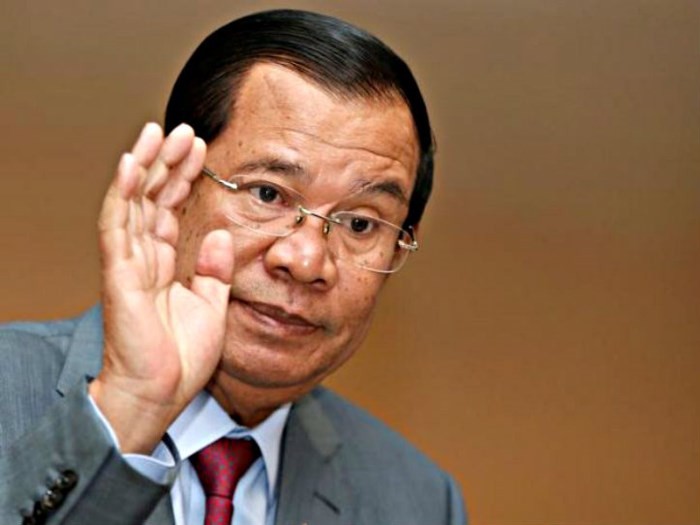 柬埔寨人民黨中央委員會主席洪森蟬聯首相。(圖源:路透社)