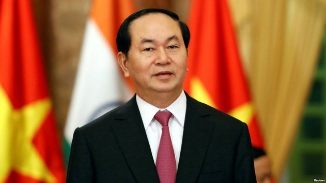 國家主席陳大光。(圖源:路透社)