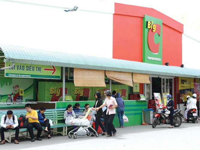 圖為Big C連鎖超市之一。（示意圖源：互聯網）