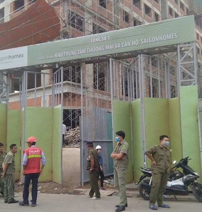 職能力量趕抵事發地保護事故現場。（圖源：順林）
