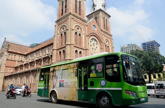 採用智能車票系統的巴士。