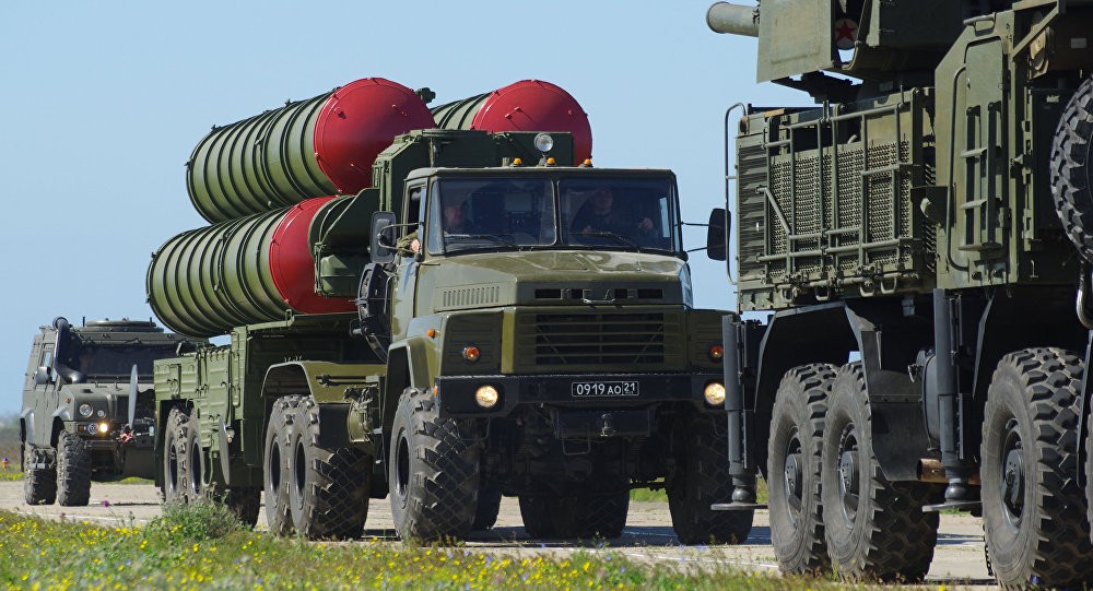 S-300 防空導彈系統。（圖源：Sputnik）