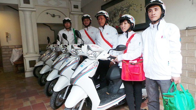 急救摩托車團隊。（圖源：雲山）