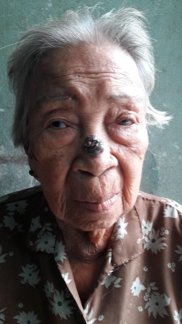 朱妹老婆婆身體現在已經很弱。