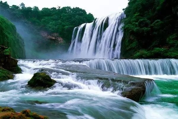 黃果樹大瀑布一瞥。（圖源：互聯網）