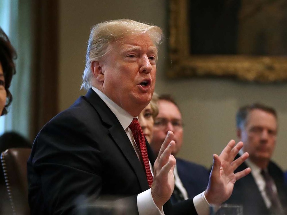 特朗普宣佈美國將退出中導條約。（圖源：VCG）