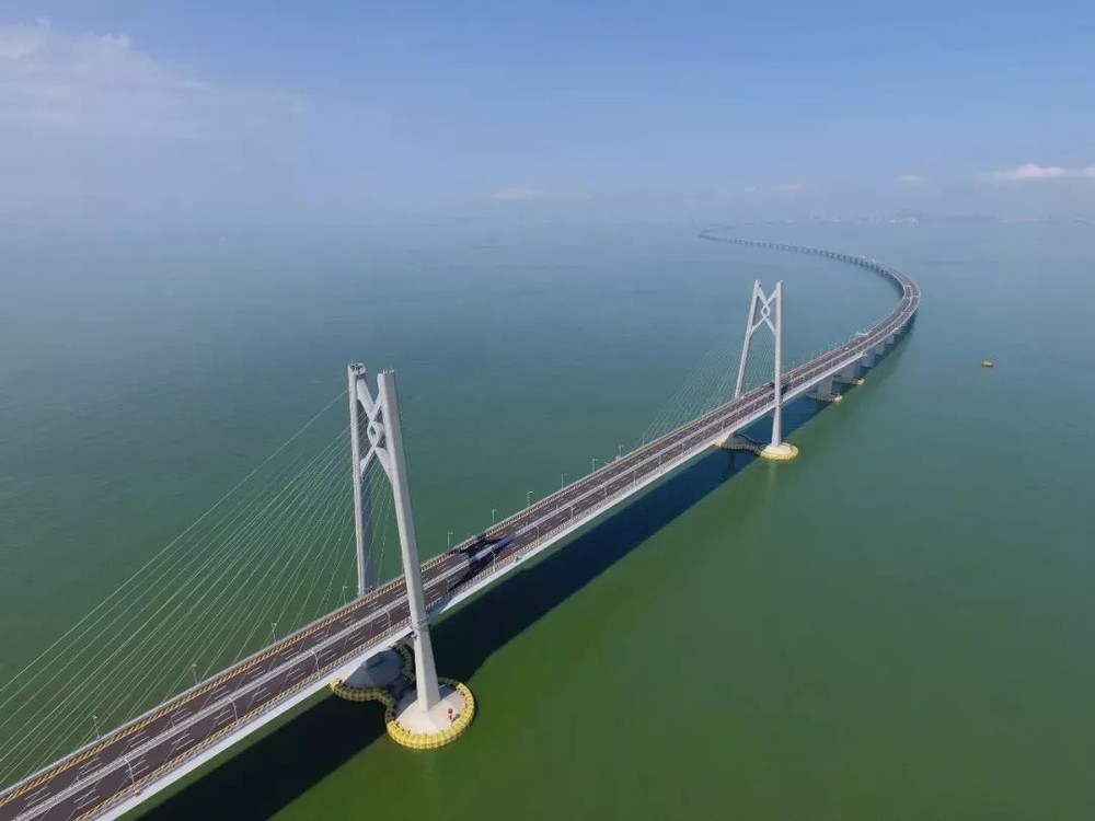 港珠澳大橋。（圖源：新華網）