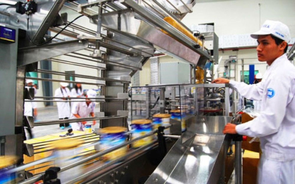 越南奶品出口到各國市場。