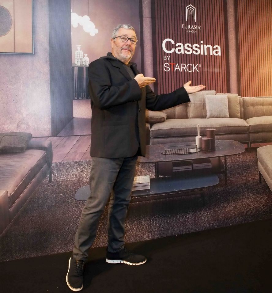 法國知名設計師兼建築師菲利普‧斯達克(Philiippe Starck)。（圖源：T.Dũng）