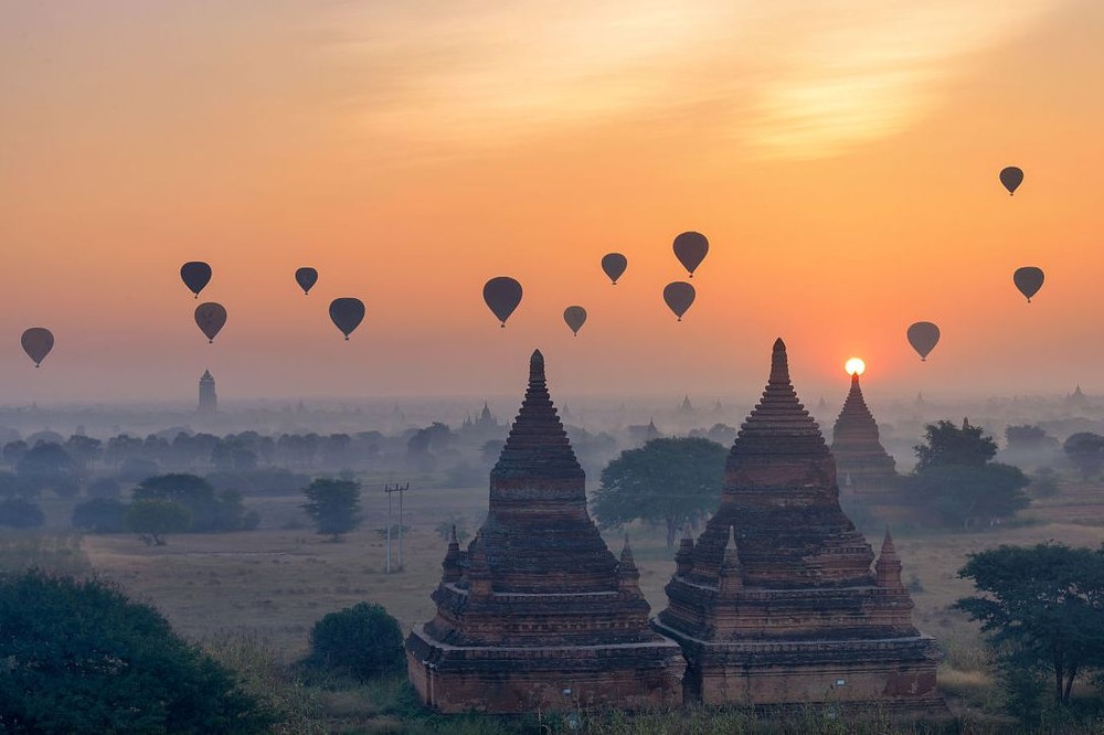 到緬甸體驗熱氣球之旅 ảnh 1