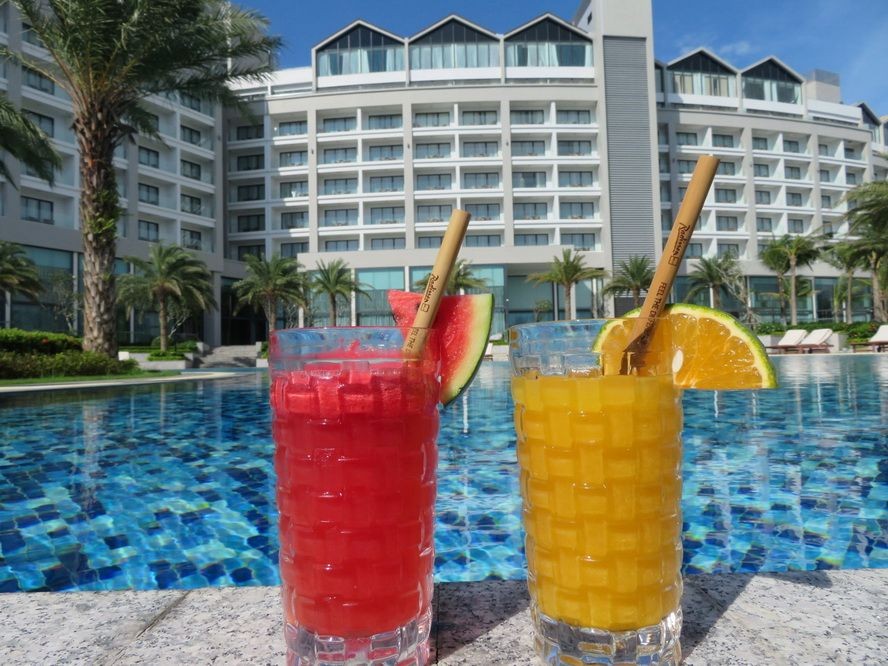 Radisson Blu度假區一瞥。