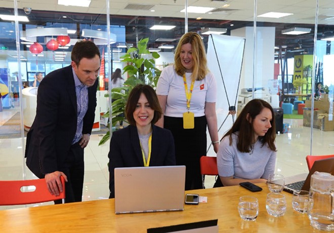 匯豐銀行：目前，外籍專家在我國的年均薪資達9萬零408美元，同比增2000美元。（示意圖源：互聯網）