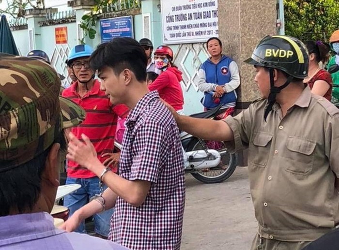 被抓獲的嫌犯劉文慶。（圖源：福源）