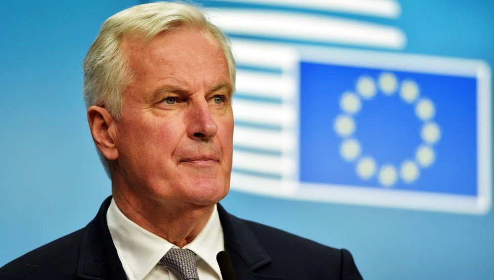 歐盟“脫歐”談判首席代表米歇爾‧巴尼耶（Michel Barnier）。（圖源：路透社）