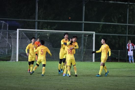 中國U14男足隊。（圖源：互聯網）