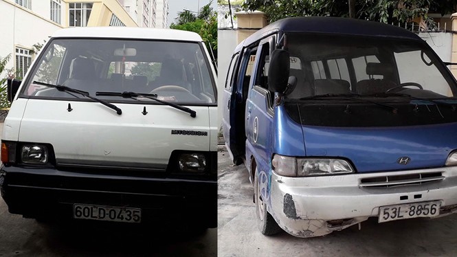 兩輛過期汽車用於接送學生，被同奈交通清查員錄案沒收。