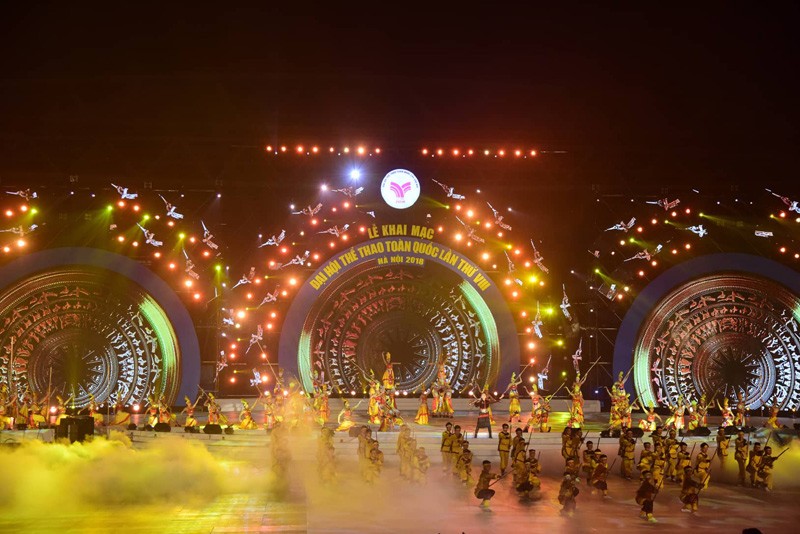 第八屆全國運動大會隆重開幕 ảnh 1