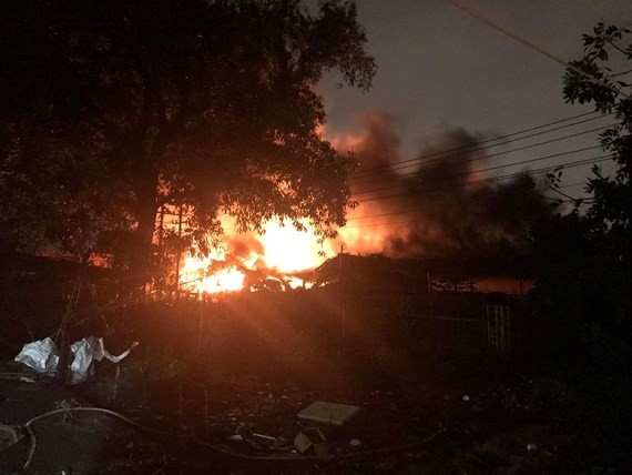 火警現場。（圖源：志福）