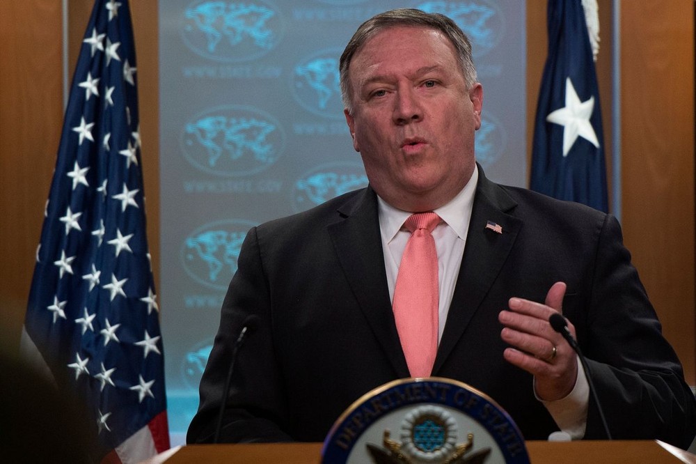 美國國務卿蓬佩奧。（圖源：AFP）