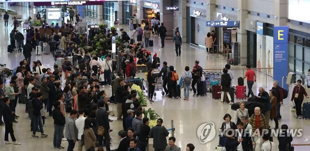 仁川機場。（圖源：韓聯社）