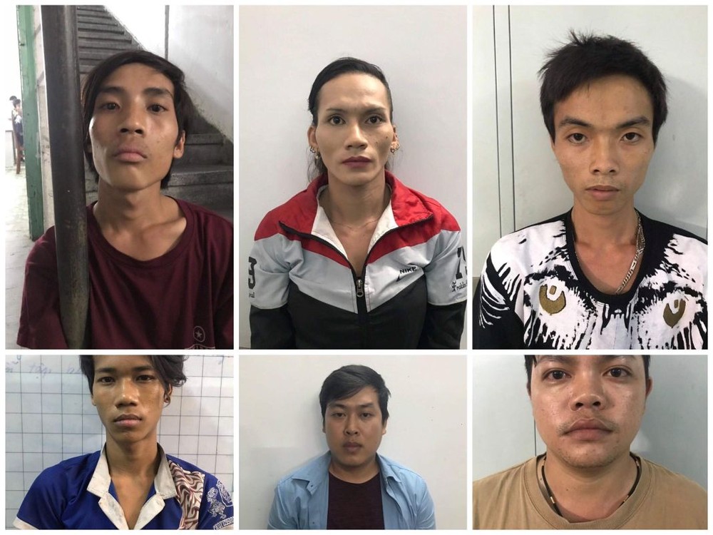 被抓獲歸案的竊盜團夥。（圖源：志石）