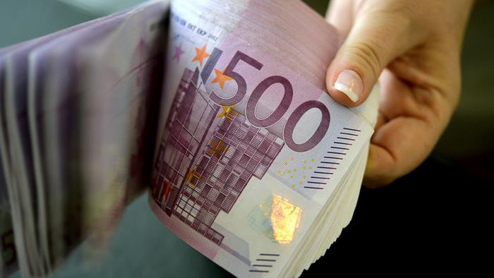500 歐元紙幣。（圖源：互聯網）