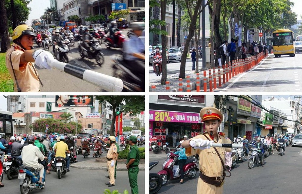 新年多條街道實行交通管制。（示意圖源：田升）