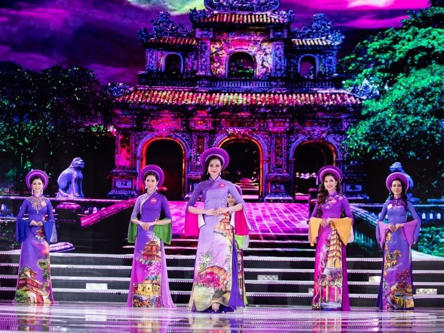 2018年越南小姐選美大賽一瞥。