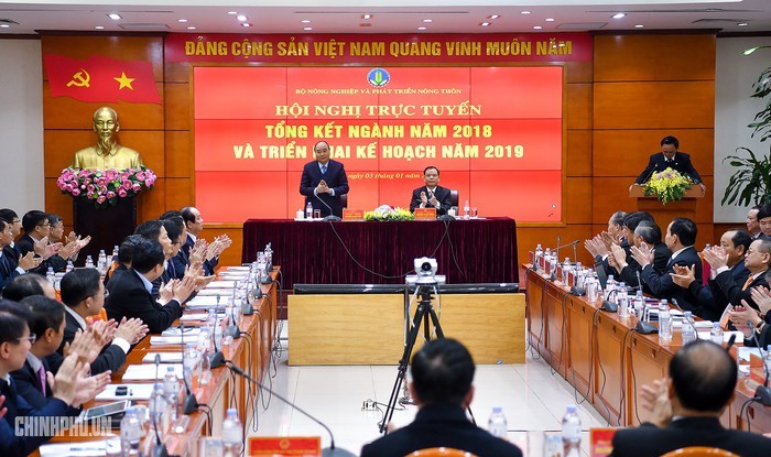 會議現場一瞥。（圖源：Chinhphu.vn）