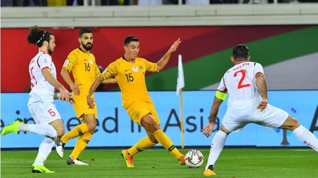 澳大利亞隊３比２送敘利亞隊出局。（圖源：互聯網）