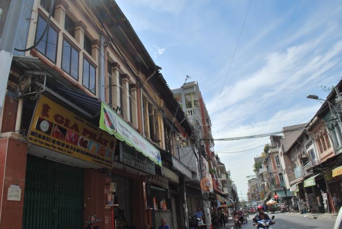 趙光復街的華人老房子。