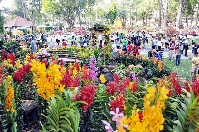 本市今年春節期間天氣適宜春遊賞花踏春。（示意圖源：互聯網）