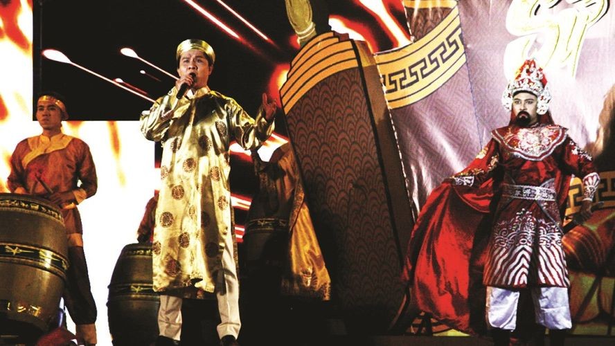 “千年春韻”節目一瞥。（圖源：翠萍）