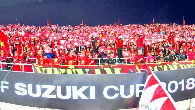 越南球迷們。（圖源：互聯網）