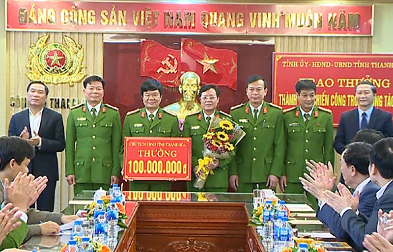 頒獎儀式一瞥。