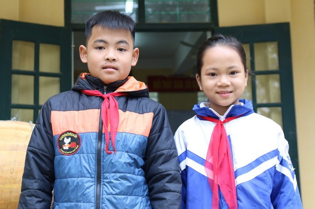 阮文歡與阮氏霞菁。