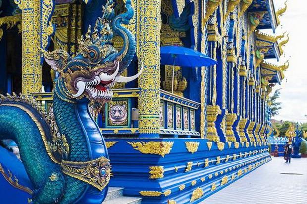 泰國清萊有著一座絕美的藍色宇宙 ảnh 1