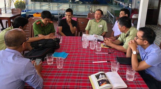 職能機關對興發餐館進行檢查。（圖源：CTV）