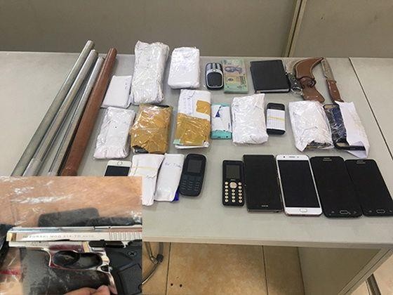 被扣押的涉案贓物。（圖源：公安機關提供）