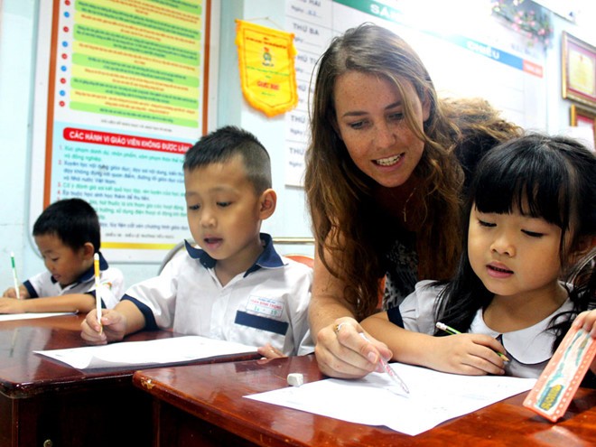 綜合教程班堂課上一瞥。