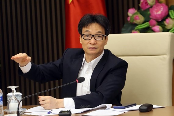 政府副總理武德膽在會上發表講話。（圖源：廷南）