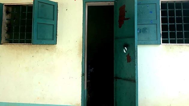 4名嫌犯逃離的拘留所裡的2號監房。（圖源：BVPL）