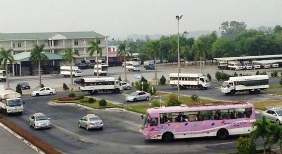 嘉萊省共有35名學員前往海防市學習和參加駕照考核。圖為海防市南趙駕駛培訓中心一瞥。