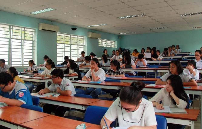 考場一瞥。（圖源：秋懷）