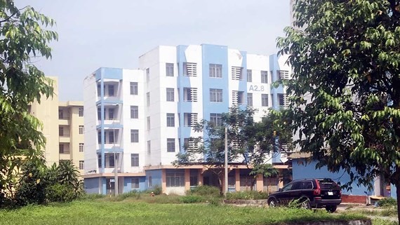 永祿安置公寓正損壞和荒置。